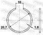 КІЛЬЦЕ СТОПОРНЕ (5 ШТ В УПАКОВЦІ) FEBEST CC-1-24X2-PCS5 (фото 2)