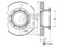 Тормозной диск FEBI BILSTEIN 175329 (фото 3)