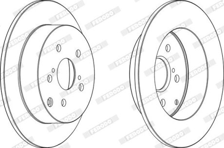 Диск гальмівний FERODO DDF1419