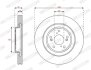 Диск тормозной FERODO DDF3069C (фото 1)