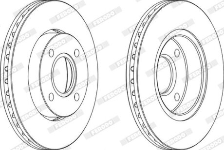 Диск гальмівний FERODO DDF423