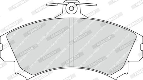 Колодки гальмівні дискові FERODO FDB1738