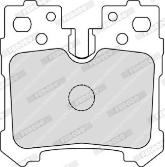 Комплект гальмівних колодок з 4 шт. дисків FERODO FDB4210 (фото 1)