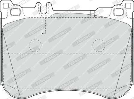 Колодки гальмівні дискові FERODO FDB4800