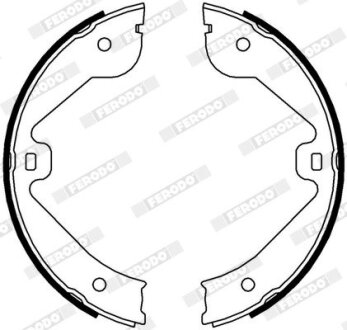 Колодки тормозные барабанные FERODO FSB4000