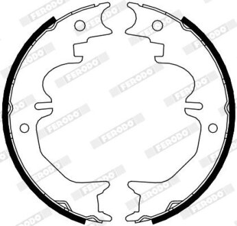 Колодки тормозные барабанные FERODO FSB4120