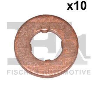 (к-кт 10шт) Шайба форсунки 7.3X15X2 BMW/PSA/Renault Fischer Automotive One (FA1) 102.246.010