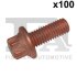 Болт з головкою системи TORX з чорного металу Fischer Automotive One (FA1) 982-T08-721.100 (фото 1)