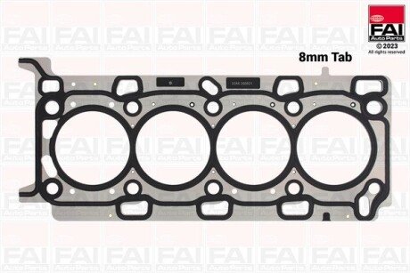 Прокладки ГБЦ Renault Trafic 2.0Dci M9R Fischer Automotive One (FA1) HG1450