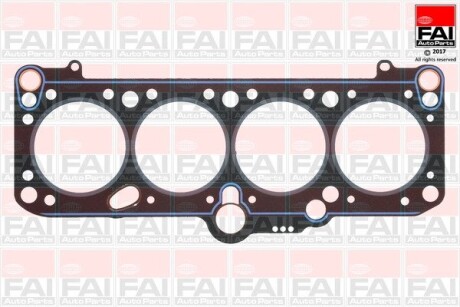 Прокладка ГБЦ (3міт.) VW GOLF 1.6D 82-91, PASSAT 1.6D 80-93 AUDI 80 1.6D 80-91 Fischer Automotive One (FA1) HG267