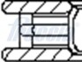 Кольца поршня ø81 [1,2 x 1,5 x 2] STD FRECCIA FR10-507500 (фото 3)