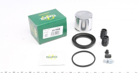 Ремкомплект супорту переднього Nissan Primera (P12) (d=57mm)(Lucas)(+поршень) FRENKIT 257908