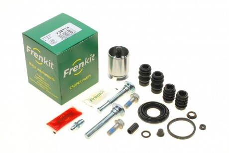 Ремкомпл. супорта (задн) VW Caddy III 04-10 (38mm) (+поршень/направляюча) (Aisin) FRENKIT 738774