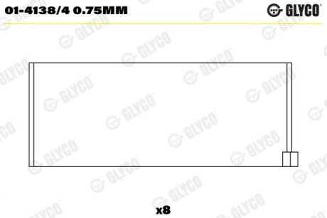 Glyco 01-4138/4 0.75MM