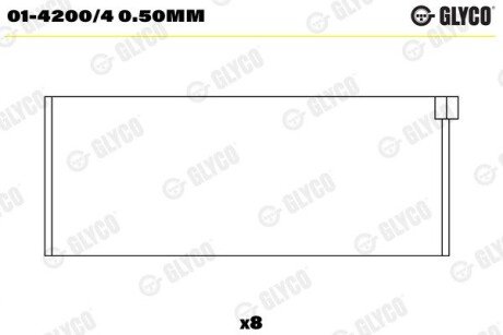 Glyco 01-4200/4 0.50MM