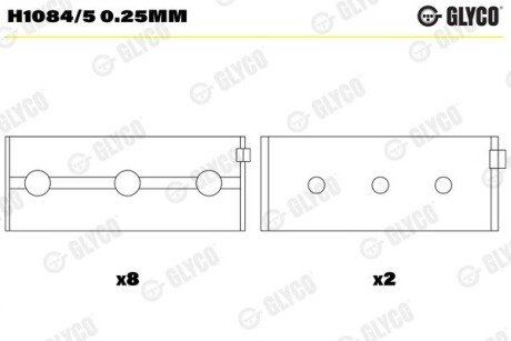 Glyco H1084/5 0.25MM