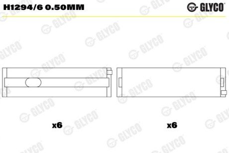 Glyco H1294/6 0.50MM