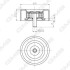 Направляючий ролик поліклинового ременя GMB GTA0910 (фото 4)