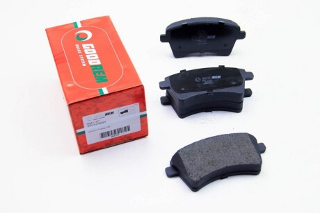 Тормозные колодки пер. Kangoo 08- (R15/R16) GOODREM RM1167