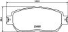 Колодки гальмівні перед. Lexus ES300/330 02.09-06.03 Toyota Avalon,Camry,Sienna,Lexus 2.4-3.5 01- HELLA 8DB 355 014-441 (фото 1)