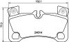 Гальмівні колодки дискові зад. Audi Q7/Porsche Cayenne/VW Touareg 3.0Tdi-6.0W12 08.04- HELLA 8DB 355 014-631 (фото 1)