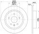 Гальмівний диск задн. Opel Insignia 08-, Saab 9-5 1.4-2.4 08- HELLA 8DD 355 116-831 (фото 4)