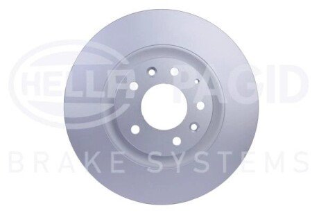 Диск гальмівний передній Mazda CX-7 07-/CX-9 07- HELLA 8DD 355 118-201