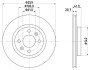 Диск гальмівний перед. Renault Clio I, Clio Ii, Kangoo, Kangoo Express, Megane I, Megane I Classic, Megane I Coach 1.2-2.0 06.8 HELLA 8DD 355 126-531 (фото 4)