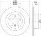 Диск гальмівний зад. BMW X3 (F25), X4 (F26) 2.0D-3.0 10- HELLA 8DD 355 129-811 (фото 4)