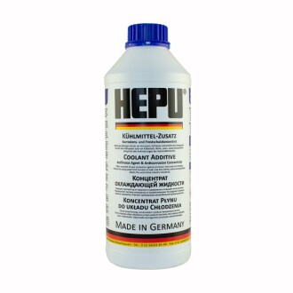 Антифриз Coolant Additives G11 синий 1,5л HEPU P999