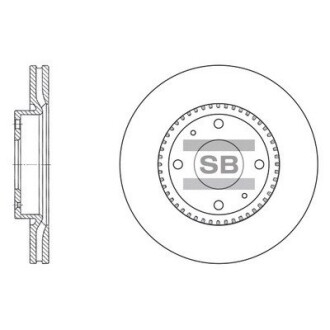 Гальмівний диск Hi-Q (SANGSIN) SD1046