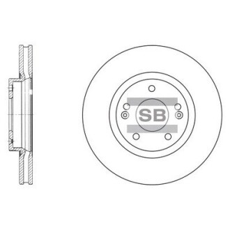 Диск гальмівний Hi-Q (SANGSIN) SD1055