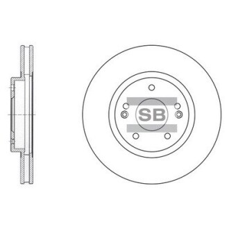 Гальмівний диск Hi-Q (SANGSIN) SD1060