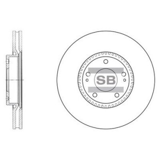 Диск тормозной HYUNDAI ix35 – 2.0, 2.4 передн. (выр-во SANGSIN) Hi-Q (SANGSIN) SD1069