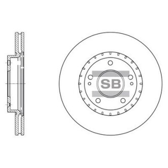 Гальмівний диск Hi-Q (SANGSIN) SD1071