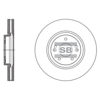 Диск гальмівний Hi-Q (SANGSIN) SD1132