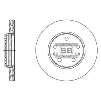 Тормозной диск Hi-Q (SANGSIN) SD3062