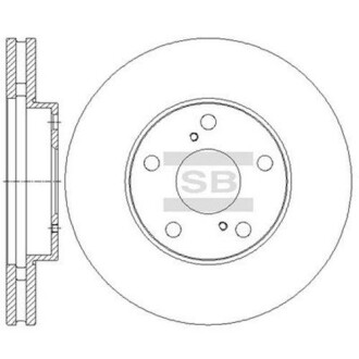 Гальмівний диск Hi-Q (SANGSIN) SD4029