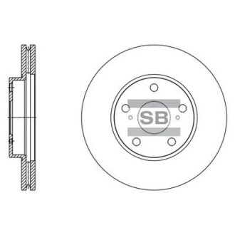 Гальмівний диск Hi-Q (SANGSIN) SD4607