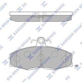 Колодка гальм. диск. HYUNDAI PONY FORD SIERRA HB передн. (SANGSIN) Hi-Q (SANGSIN) SP1028