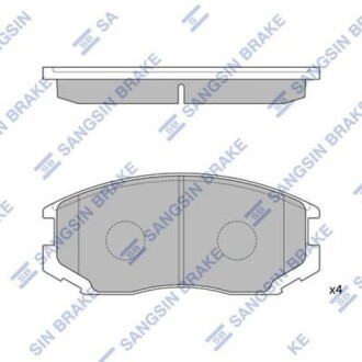 Колодка гальм. диск. DAIHATSU передн. (SANGSIN) Hi-Q (SANGSIN) SP1142