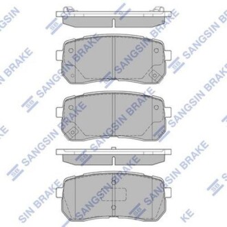 Колодка тормозов. диск. HYUNDAI VERACRUZ задн. (выр-во SANGSIN) Hi-Q (SANGSIN) SP1192