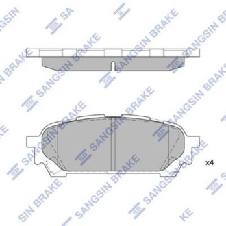 Комплект тормозных колодок Hi-Q (SANGSIN) SP1532