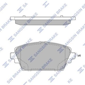 Колодки тормозные дисковые Hi-Q (SANGSIN) SP1582