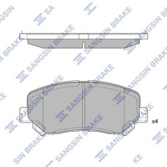 Колодка гальм. диск. MAZDA CX-5 2.0 2.2D 2011 - передн. (SANGSIN) Hi-Q (SANGSIN) SP1671