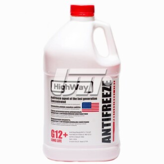 Антифриз ANTIFREEZE G12+ концентрат червоний 3,78л HighWay 701492 (фото 1)