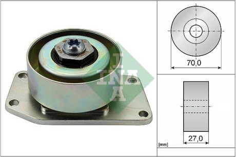 РолікнатяжнойCITROEN (вир-воIna) INA 531 0306 10