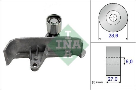 Роликовий модуль натягувача ременя INA 532 0601 10