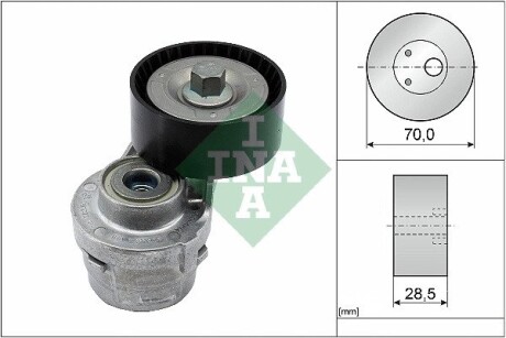 Натяжні ролики для легкових автомобілів INA 533 0061 20