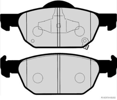 Колодки гальмівні Honda ACCORD 08; CIVIC 12- JAKOPARTS J3604053